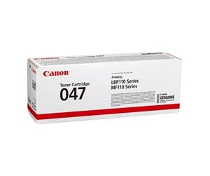 Printertilbehør blekk/toner - Canon CRG 047 / 2164C002 Black - Laser toner Svart - 2164C002