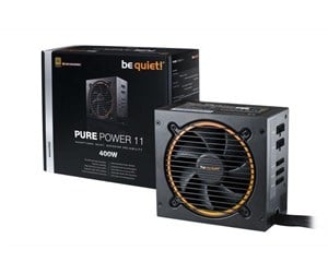 Strømforsyning (PSU) - be quiet! Pure Power 11 400W CM Strømforsyning (PSU) - 400 Watt - 120 mm - ATX - 80 Plus Gold sertifisert - BN296