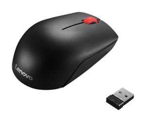 Mus - Lenovo Essential Compact - mouse - 2.4 GHz - black - Mus - 3 knapper - Svart - 4Y50R20864