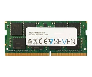 RAM - V7 - DDR4 - 8 GB - SO-DIMM 260-pin - V7213008GBS-SR