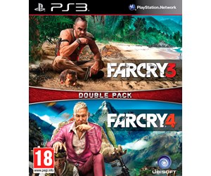 Spill - Far Cry 3 + Far Cry 4 - Double Pack - Sony PlayStation 3 - Collection - 3307215906453