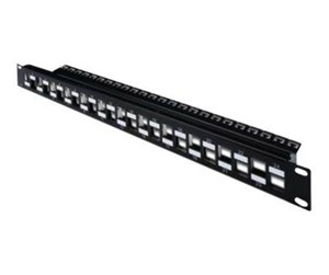 Tilbehør - DIGITUS DN-91412 - patch panel - 1U - 19" - DN-91412