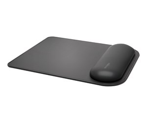 Musematte & Tilbehør  - Kensington  ErgoSoft Mousepad with Wrist Rest Black Black - K52888EU