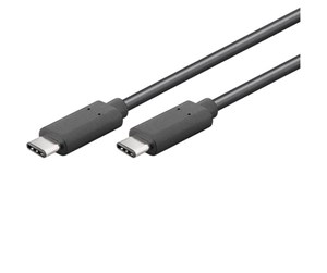 USB - Pro USB-C <-> USB-C - 0.5m - Svart - 4040849679759