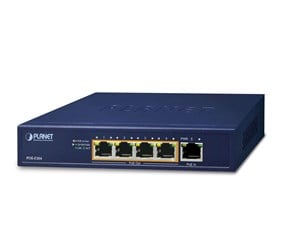 Repeater & Transceiver - PLANET POE-E304 1-Port 802.3bt PoE++ to 4-Port 802.3af/at Gigabit PoE Extender - POE-E304