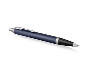 Skrive- & Tegneverktøy - Parker IM Ballpoint Pen | Matte Blue | Medium Point Blue Ink | Gift Box - 1931668