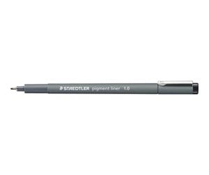 Skrive- & Tegneverktøy - Staedtler Fineliner pigment liner 1.0mm black - 308 10-9