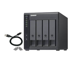 Harddisk-array - QNAP TR-004 4-Bay USB Type-C Direct Attached Storage with Hardware RAID - TR-004