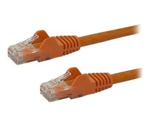 Nettverkskabel - 0.5m Orange Cat6 / Cat 6 Snagless Ethernet Patch Cable 0.5 m - network cable - 50 cm - orange - N6PATC50CMOR