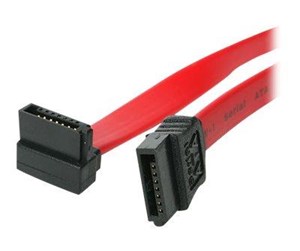 KVM-kabel - StarTech.com SATA to Right Angle SATA - 45cm - SATA18RA1