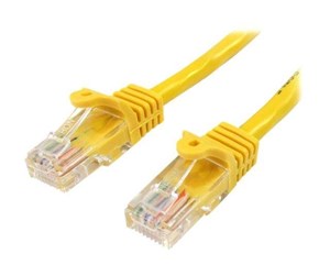 Nettverkskabel - 10m Yellow Cat5e / Cat 5 Snagless Ethernet Patch Cable 10 m - patch cable - 10 m - yellow - 45PAT10MYL