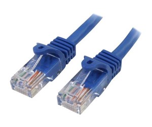 Nettverkskabel - 5m Blue Cat5e / Cat 5 Snagless Patch Cable 5 m - patch cable - 5 m - blue - 45PAT5MBL