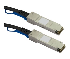 Nettverkskabel - HP JD095C Compatible SFP+ DAC Twinax Cable - 0.65 m (2.1 ft.) - 10GBase direct attach cable - 65 cm - black - JD095CST