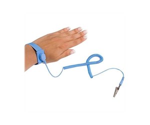 Kabinett tilbehør (kjølepasta mv.) - StarTech.com ESD Anti Static Wrist Strap Band with Grounding Wire - anti-static wrist band - SWS100