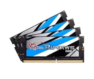 RAM - G.Skill Ripjaws SODIMM DDR4-2666 - 32GB - CL19 - Quad Channel (4 pcs) - Intel XMP - Svart - F4-2666C19Q-32GRS