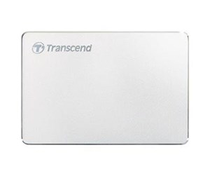 Hard drive - External - Transcend StoreJet 25C3S - Ekstern Harddisk - 2TB - Sølv - TS2TSJ25C3S