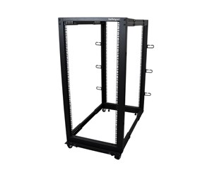 Rackskap - StarTech.com 4POSTRACK25U - 25U - Open Frame Rack Cabinet - 4POSTRACK25U