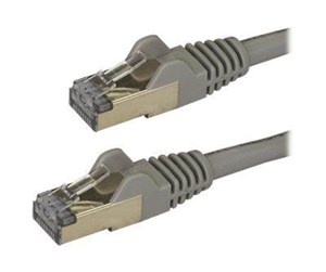 Nettverkskabel - 1m Gray Cat6a / Cat 6a Shielded Ethernet Patch Cable 1 m - patch cable - 1 m - grey - 6ASPAT1MGR