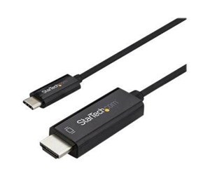 Skjermkabel - StarTech.com USB-C - HDMI - 1m - Svart - CDP2HD1MBNL