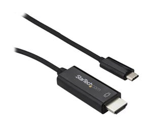 Skjermkabel - StarTech.com 3 m (10 ft.) USB-C to HDMI Cable - 4K at 60Hz - Black - external video adapter - VL100 - black - CDP2HD3MBNL