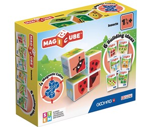 Byggesett - Geomag Magicube Insects - 121