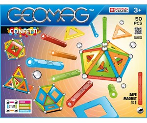 Byggesett - Geomag Confetti 50 - GM352