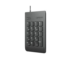 Tastatur - Lenovo Numeric Keypad Gen II - keypad - black - Numpad - Svart - 4Y40R38905