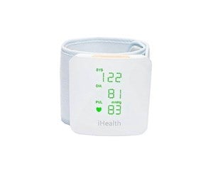 Helse - iHealth Blodtrykksmåler BP7S View Smart Wrist Blood Pressure Monitor with Display - BP7S