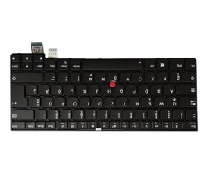 Tastatur - Lenovo Darfon - Bærbart tastatur - til utskifting - Tysk - Svart - 01EN735