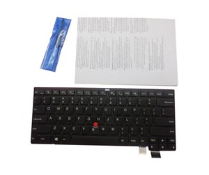 Tastatur - Lenovo Chicony - Bærbart tastatur - til utskifting - Amerikansk Engelsk - Svart - 00PA411