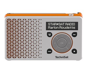 DAB, nettverks- og klokkeradio - TechniSat DigitRadio 1 - DAB/DAB+/FM - 0003/4997