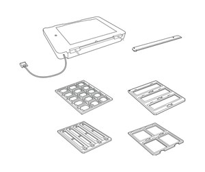 Kabinett tilbehør (kjølepasta mv.) - Epson scanner transparancy adapter - B12B819221