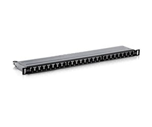 Tilbehør - TRENDnet TC-P24C6AHS 24-Port Cat6A Shielded Half-U Patch Panel - TC-P24C6AHS