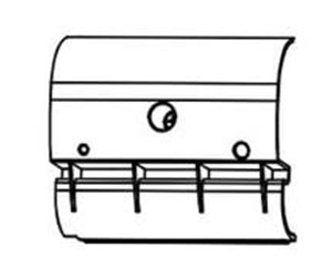 Printertilbehør - Datamax-O'Neil (1 PK)ARC PLATE H6 - DPO16-3129-01