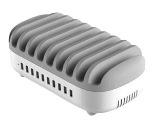 Mobil - Adaptere og ladere - Compulocks 10 Ports USB Charging Dock Station With EU Plug - 10PUSBDKS-EU