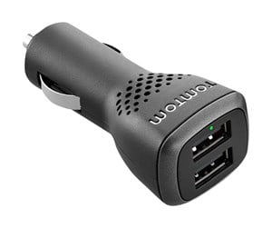 Mobil - Adaptere og ladere - TomTom High-Speed Dual Charger - car power adapter - 9UUC.001.26