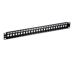 Tilbehør - TRENDnet TC-KP24 - patch panel (blank) - 1U - 19" - TC-KP24