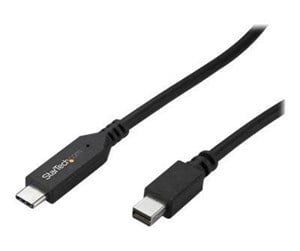 Skjermkabel - StarTech.com 1m / 3 ft USB-C to Mini DisplayPort Cable - 4K 60Hz - Black - external video adapter - STM32F072CBU6 - black - CDP2MDPMM1MB