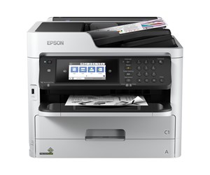 Skriver - Epson WorkForce Pro WF-M5799DWF Blekkskriver Multifunksjon med faks - Sort/hvit - Blekk - C11CG04401