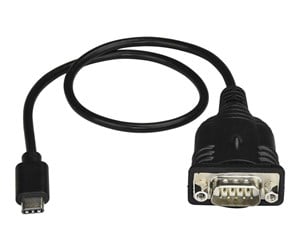 USB - StarTech.com USB-C to Serial Adapter with COM Retention - USB / serial cable - 40 cm - ICUSB232PROC