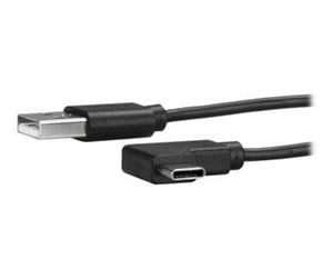 USB - StarTech.com USB-A to USB-C Cable - Right-Angle - M/M - 1 m (3 ft.) - USB 2.0 - USB cable - 1 m - USB2AC1MR