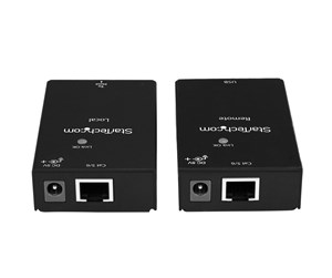 Repeater & Transceiver - StarTech.com USB2001EXTV 1 Port USB over Cat5 / Cat6 Ethernet Extender - USB extender - USB2001EXTV