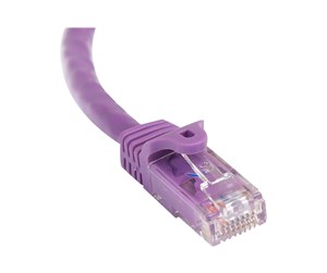 Nettverkskabel - 7m Purple Cat6 / Cat 6 Snagless Ethernet Patch Cable 7 m - patch cable - 7 m - purple - N6PATC7MPL