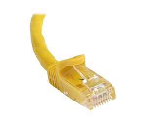 Nettverkskabel - 5m Yellow Cat6 / Cat 6 Snagless Ethernet Patch Cable 5 m - network cable - 5 m - yellow - N6PATC5MYL