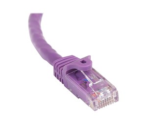 Nettverkskabel - 10m Purple Cat6 / Cat 6 Snagless Ethernet Patch Cable 10 m - network cable - 10 m - purple - N6PATC10MPL