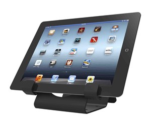 Veggmontering, AV-braketter & AV-møbler - Compulocks Universal Tablet Holder - Keyed Coiled Cable Lock - Black - CL12CUTHBB