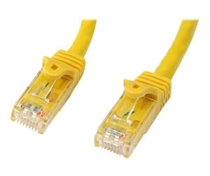 Nettverkskabel - 10m Yellow Cat6 / Cat 6 Snagless Patch Cable 10 m - patch cable - 10 m - yellow - N6PATC10MYL