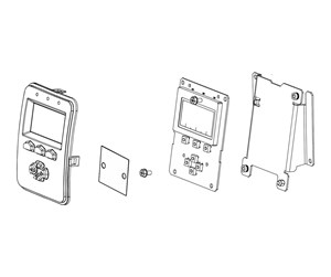 Printertilbehør - Datamax-O'Neil KIT DISPLAY BOARD AND BEZEL - DPR78-2902-01