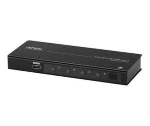 Videosplitter - ATEN VS481C 4-Port True 4K HDMI Switch - VS481C-AT-G