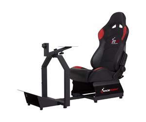 Gamingstol - RaceRoom RR3033 Racing simulator cockpit - PU-lær - 75001102